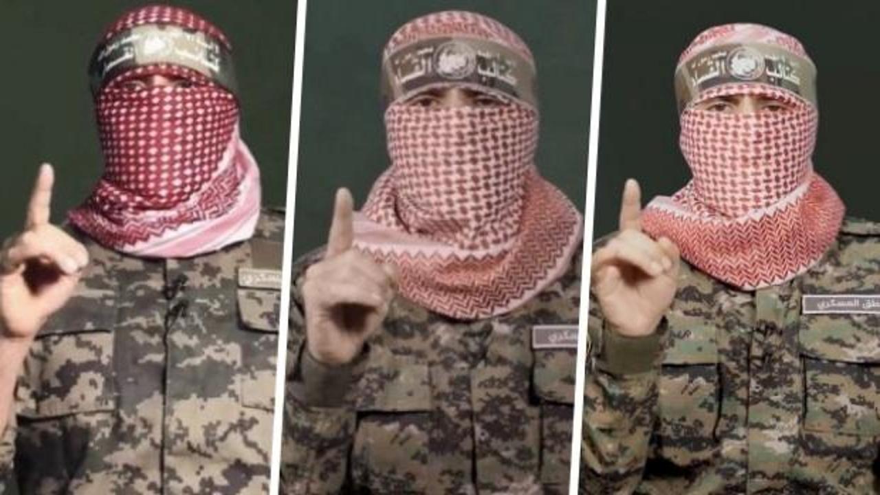 İsrail terörüne direnen Kassam Tugayları’nın zorlu şartları Ebu Ubeyde’de vücut buluyor