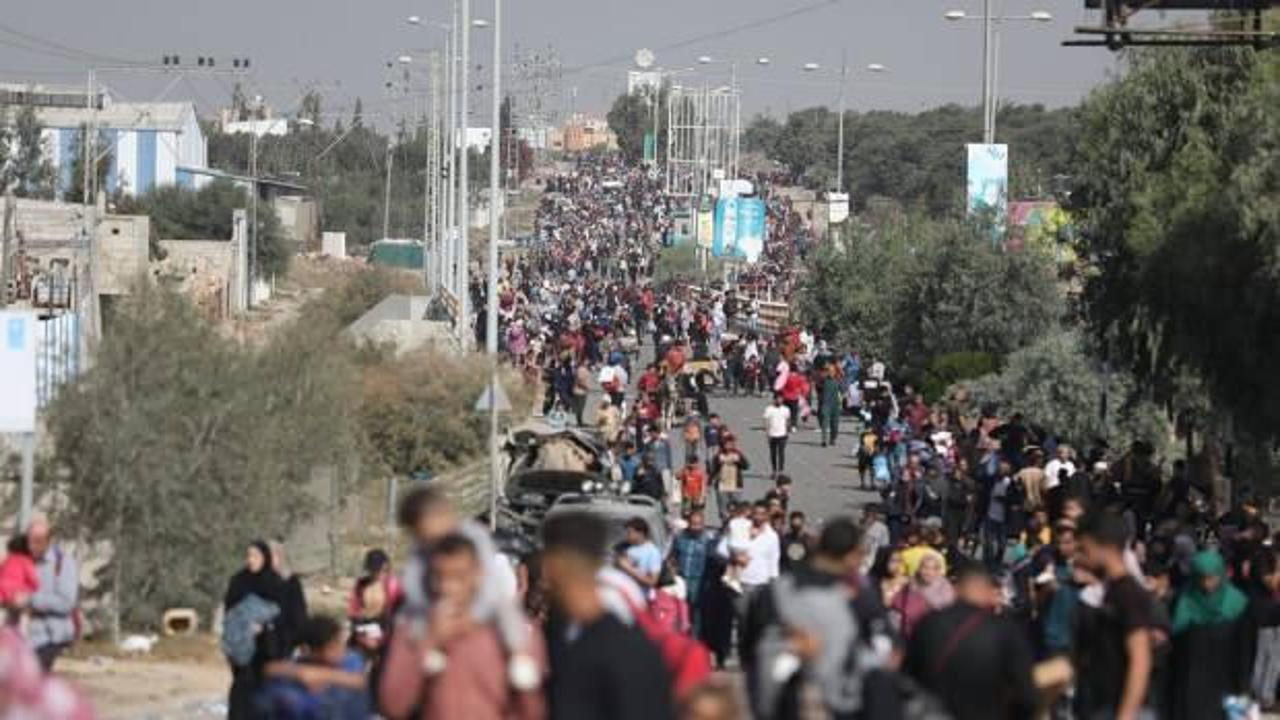İsrail, yerinden edilmiş 88.000 Filistinliye Gazze'yi boşaltma emri verdi