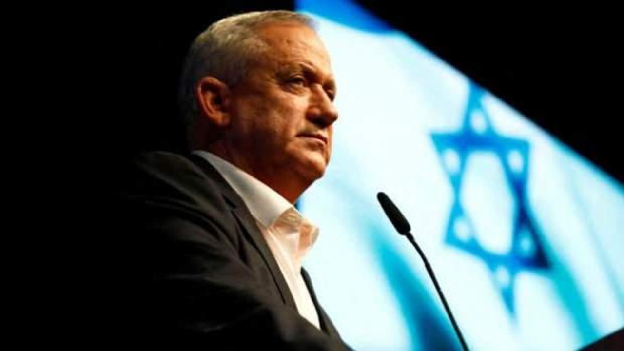 İsrail'de savaş kabinesi üyesi Gantz'dan yeni tehdit