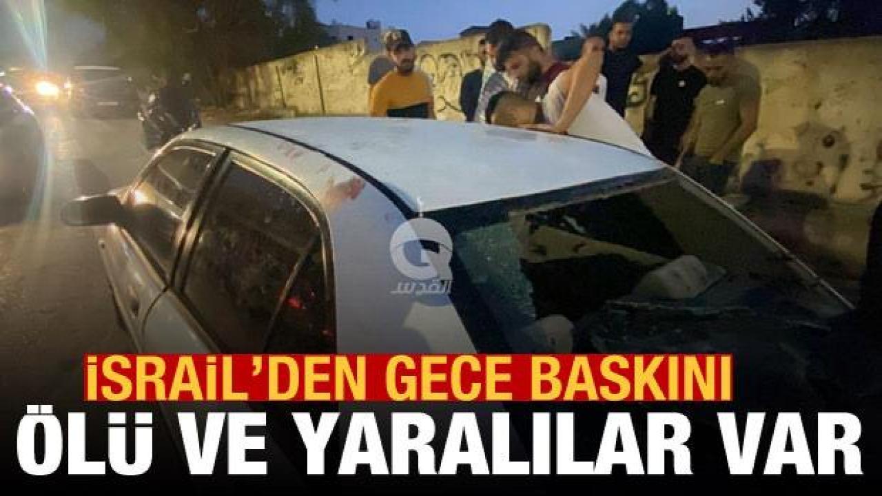 İsrail'den Cenin'de gece baskını: Ölü ve yaralılar var