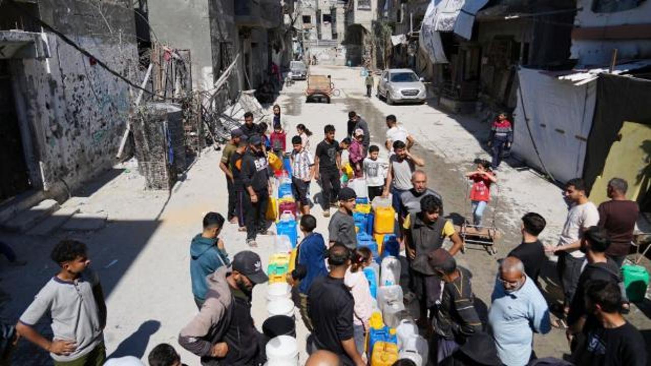 İsrail'den Gazze halkına yeni zulüm! IDF askerleri kez su kaynaklarını bombaladı!