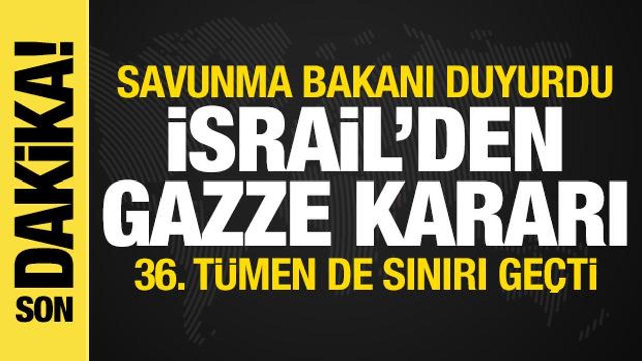 İsrail'den 
