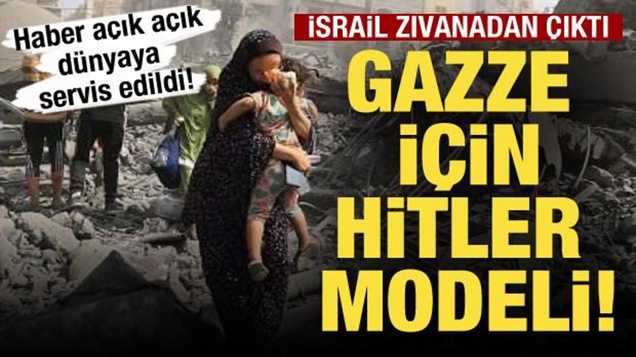 İsrail'den soykırım itirafı: Gazze'yi Auschwitz gibi yapacağız