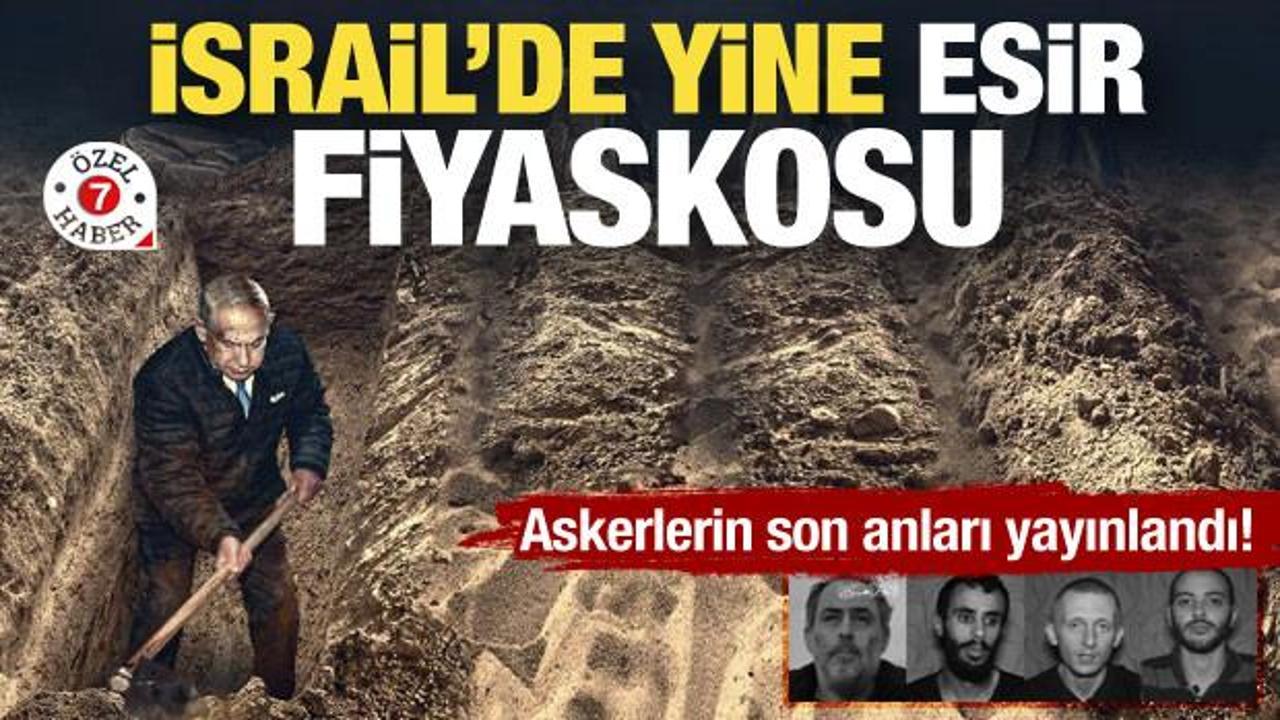 İsrail’den yine esir fiyaskosu: Gazze’de tutulan 4 İsrail vatandaşını daha vurdular