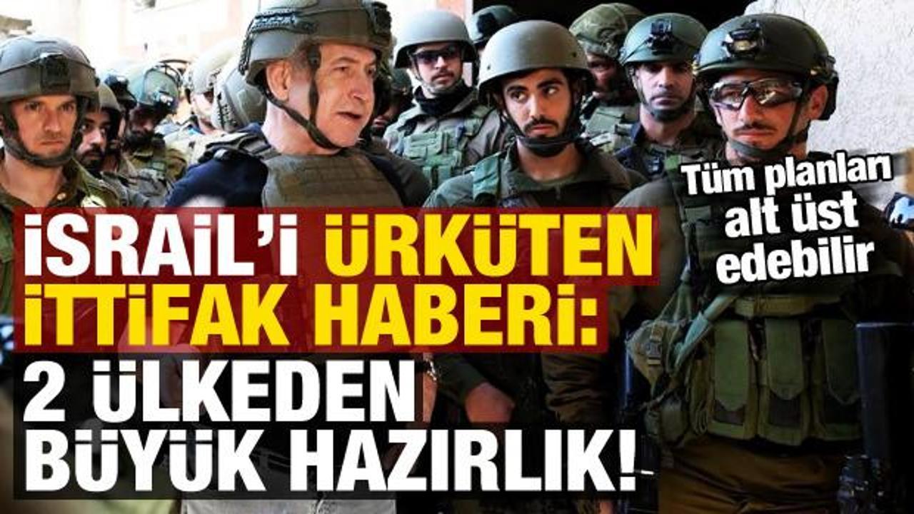 İsrail'i ürküten 'ittifak' haberi! 2 ülkeden büyük hazırlık: Saldırı planlıyorlar...