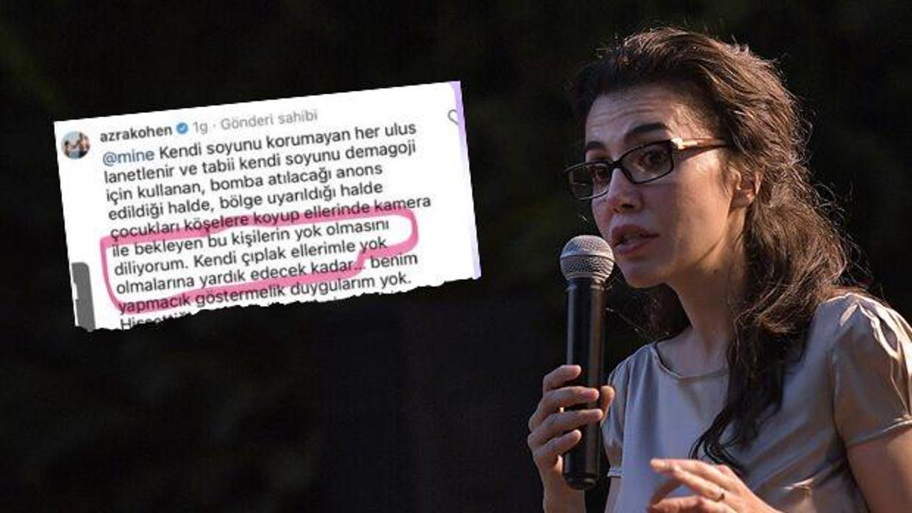 İsrail'in bebek katliamlarına kılıf uyduran Azra Kohen'in kitapları satıştan çıkarıldı