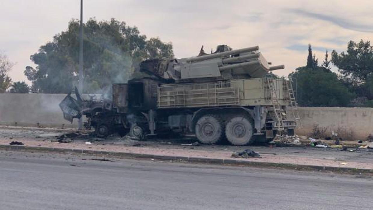 İsrail'in Suriye'de imha ettiği hava savunma sistemleri görüntülendi