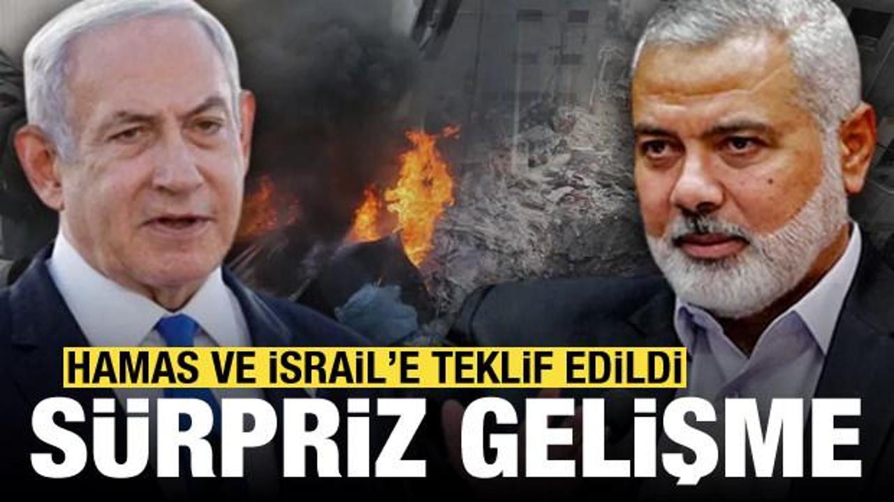İsrail'le Hamas'a sürpriz ateşkes teklifi