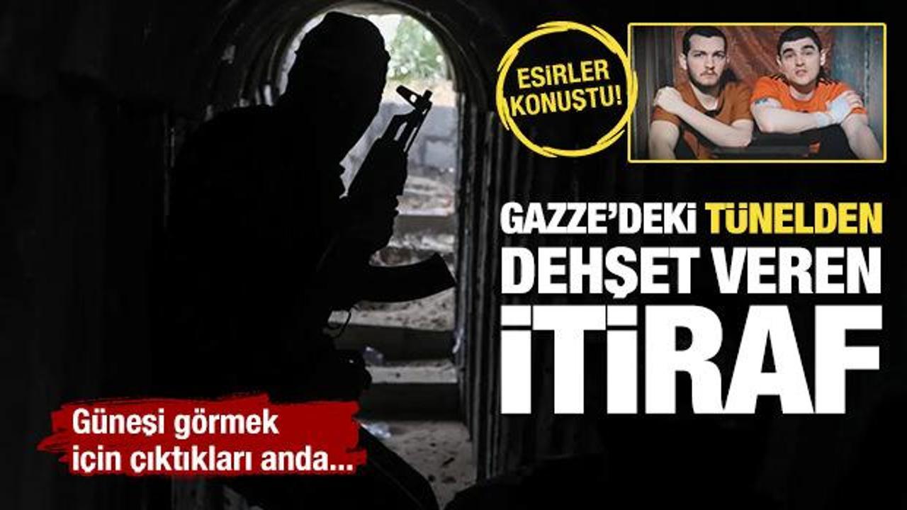 İsrailli esirden itiraf: Hamas bizi tünelden çıkardı, İsrail vurdu