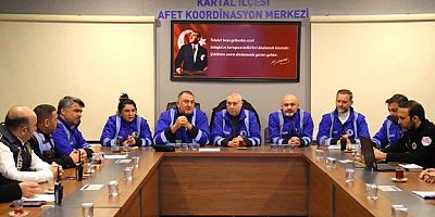 İstanbul’da Beklenen Kar Yağışı Öncesi Kartal Belediyesi’nden Koordinasyon Toplantısı