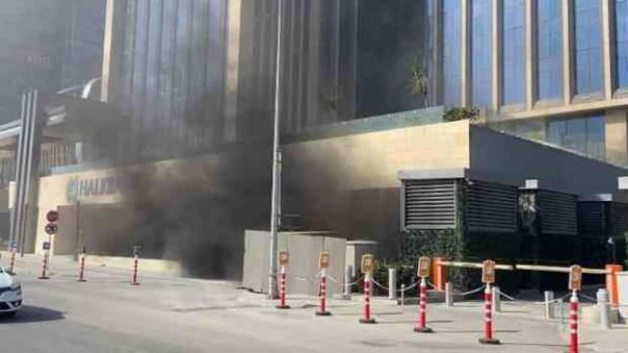 İstanbul Finans Merkezi’nde yangın