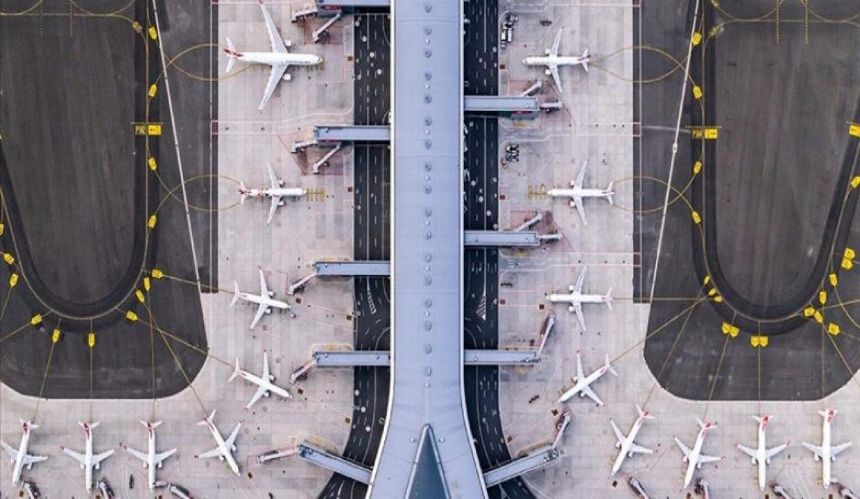 İstanbul Havalimanı uluslararası yolcu trafiğinde ikinci sıraya yükseldi