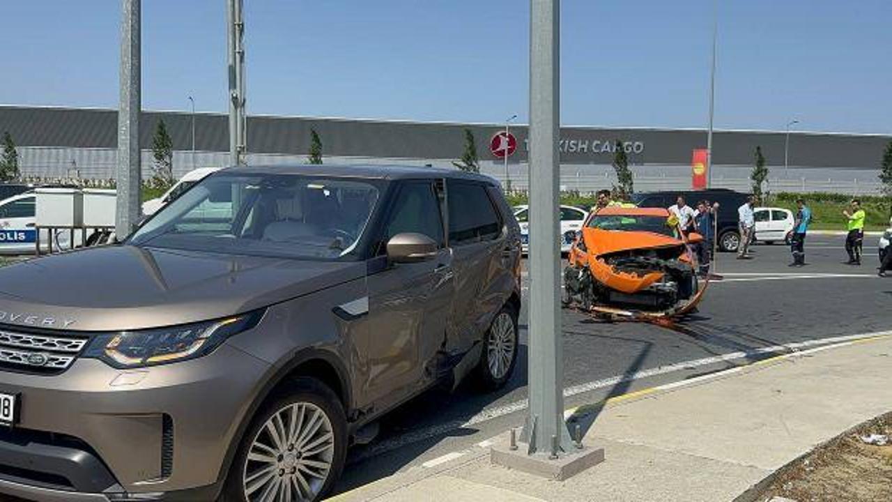 İstanbul Havalimanı’nda kaza: 3 yaralı