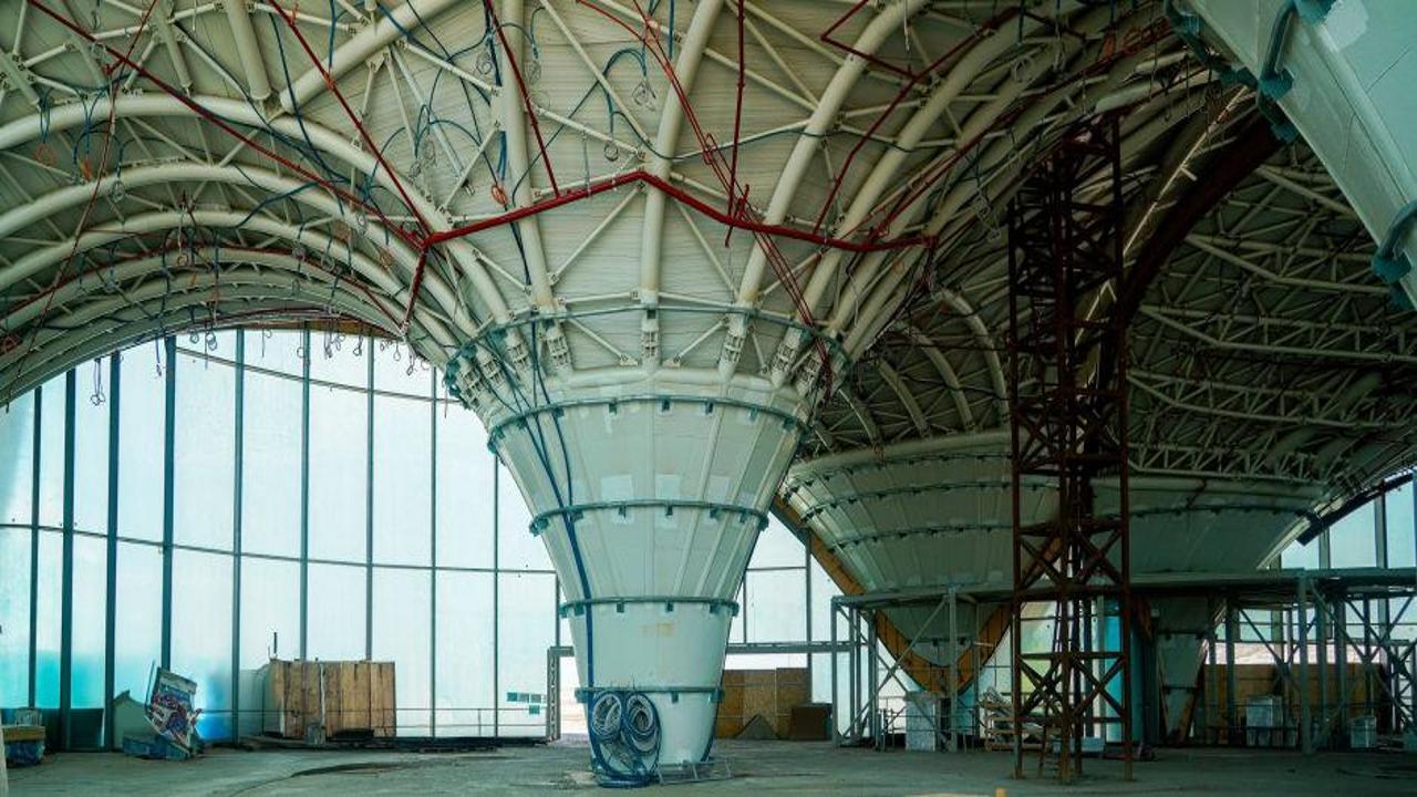 İstanbul Havalimanı'ndaki Genel Havacılık Terminali'nin yapımı sürüyor