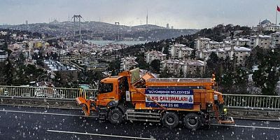 İSTANBUL İÇİN ŞİDDETLİ KAR VE FIRTINA UYARISI