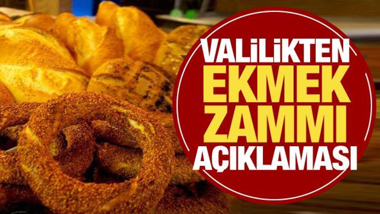 İstanbul Valiliği'nden ekmek zammı açıklaması: Düzenleme yapılmadı
