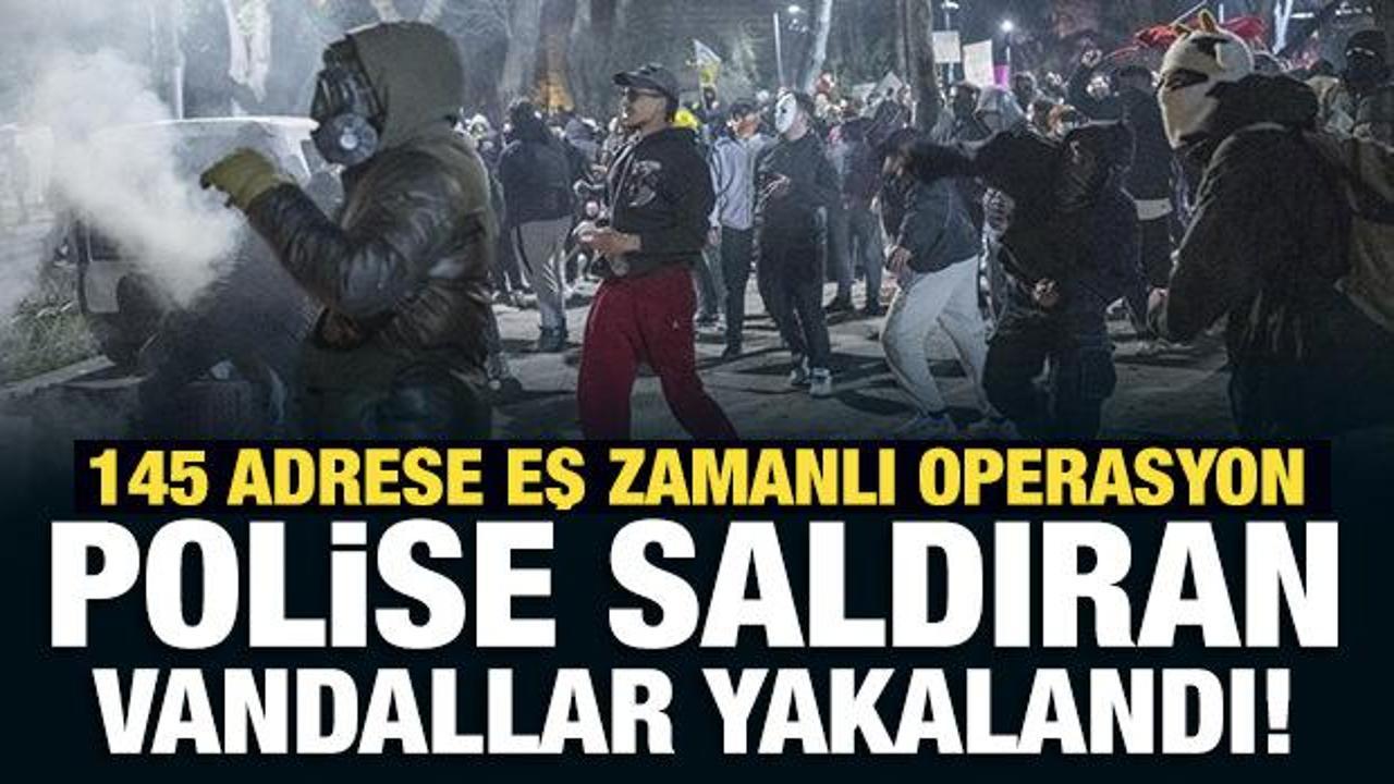 İstanbul'da 145 adrese eş zamanlı operasyon: 106 şüpheli yakalandı