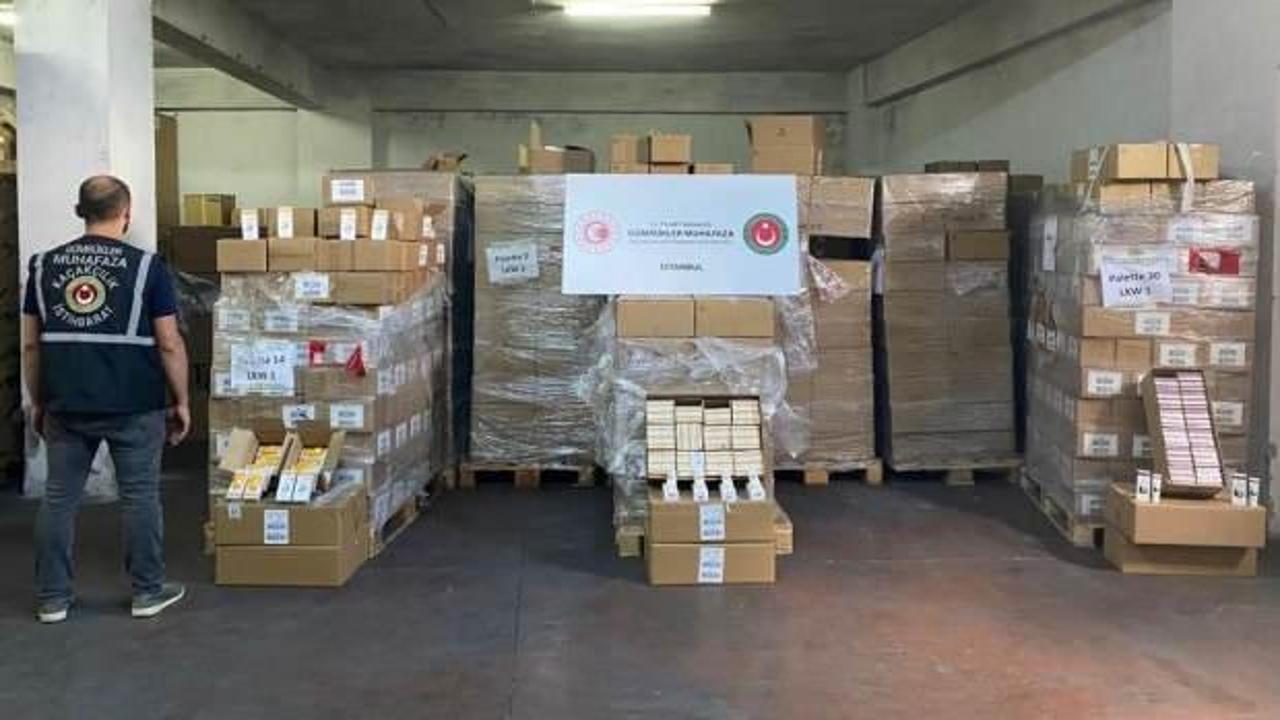 İstanbul'da 3 milyon lira değerinde kaçak güneş kremi ele geçirildi