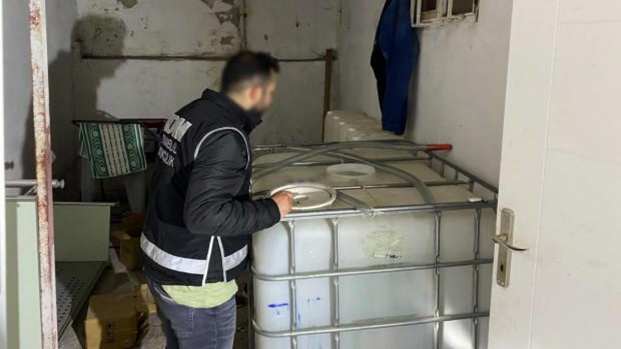 İstanbul'da 6 milyon lira değerinde sahte alkol ele geçirildi