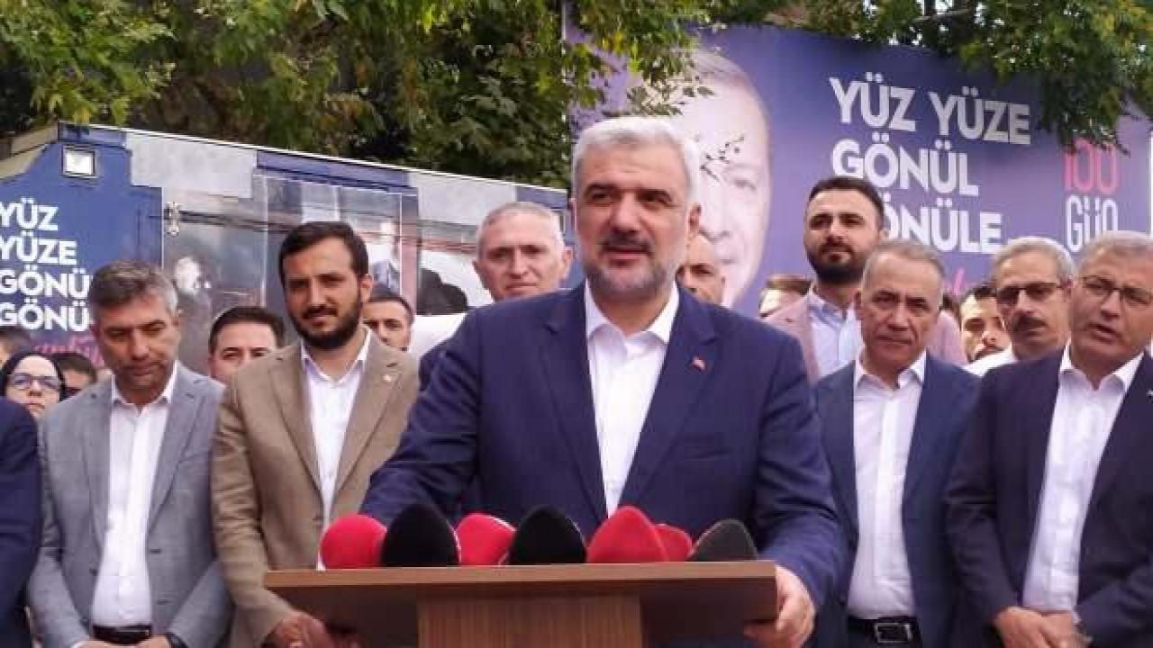İstanbul'da AK Parti'den “Yüz Yüze 100 Gün” çıkarması...  