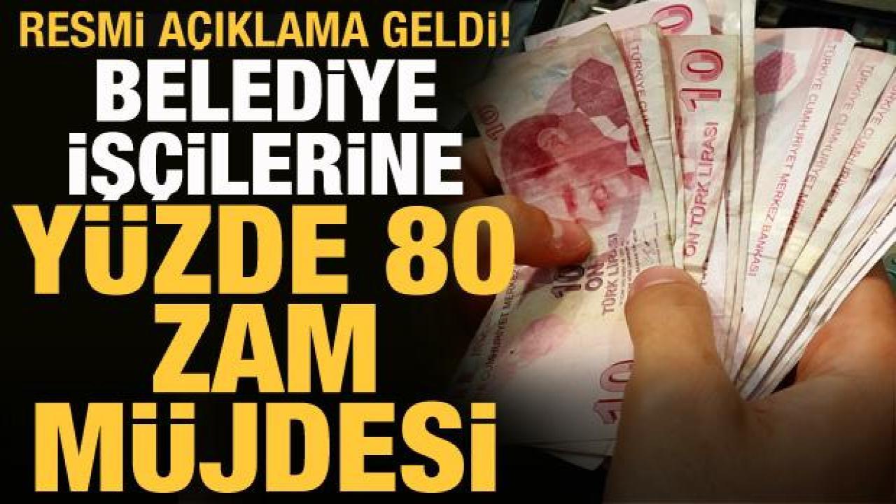 İstanbul'da AK Partili belediyelerdeki işçilere yüzde 80 zam