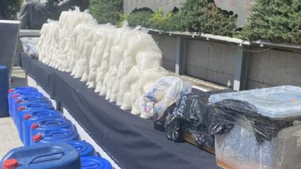 İstanbul'da bir tona yakın uyuşturucu ele geçirildi