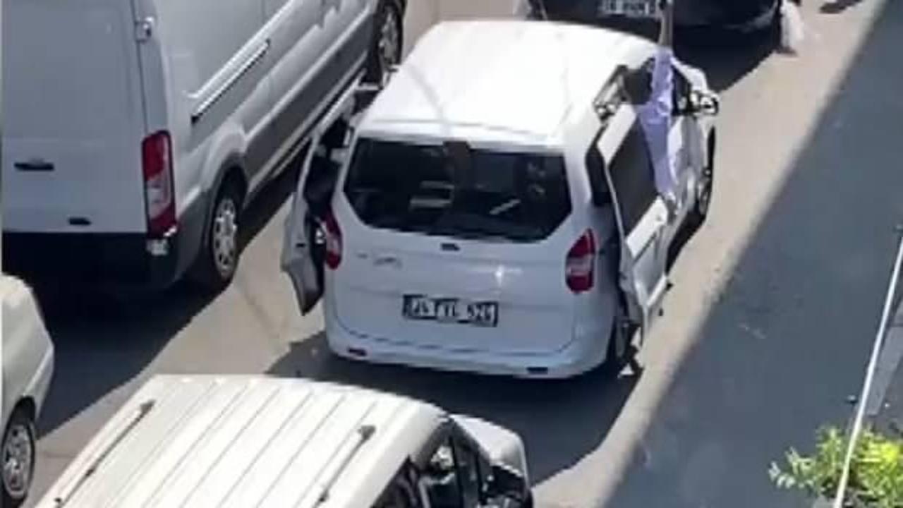 İstanbul'da düğün konvoyu terörü: Defalarca havaya ateş açtılar!