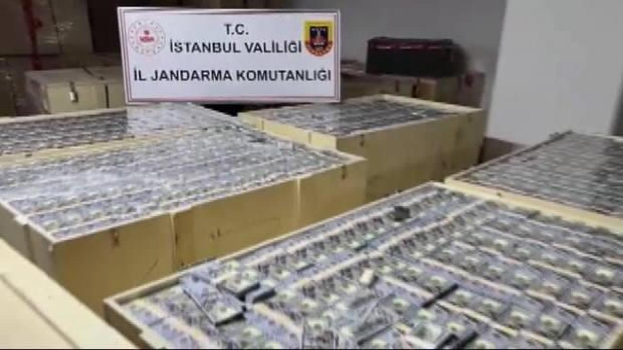 İstanbul'da ele geçirildi! Cumhuriyet tarihinin en yüksek miktarı