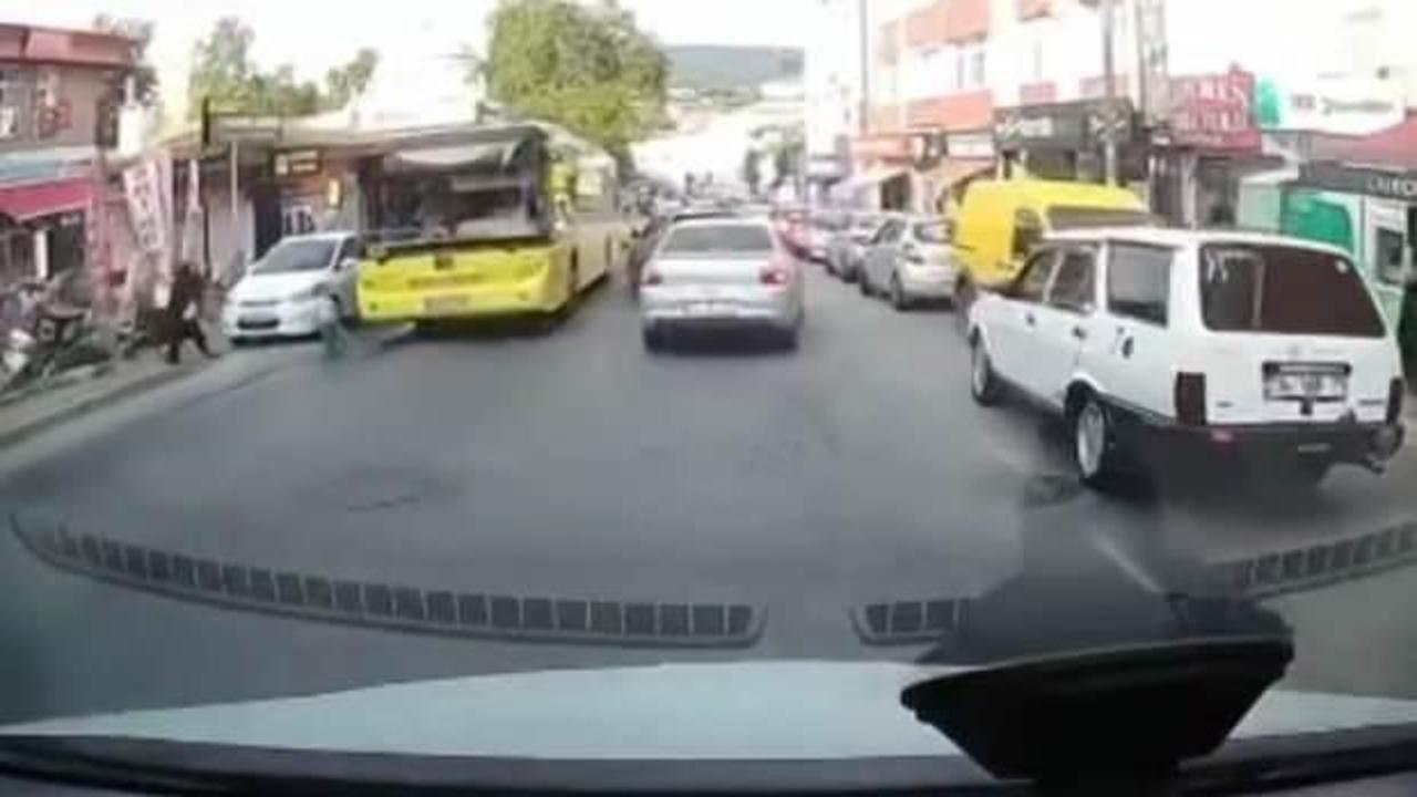 İstanbul'da İETT otobüsü çocuğa çarptı