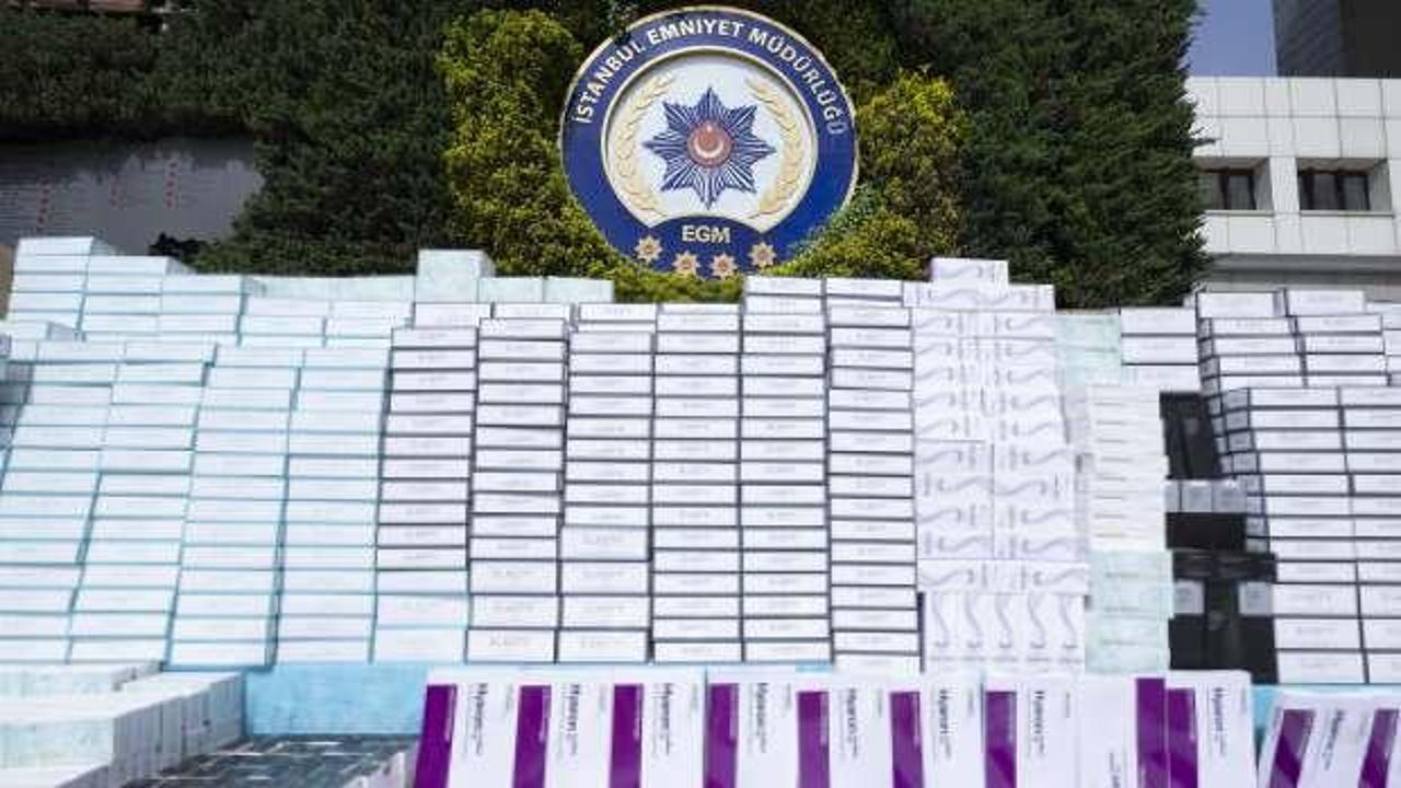 İstanbul'da kaçak ilaç operasyonu: 9 şüpheli tutuklandı