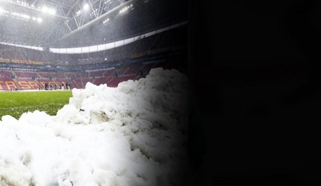 İstanbul'da kar alarmı! Galatasaray-Beşiktaş derbisi ertelenecek mi?