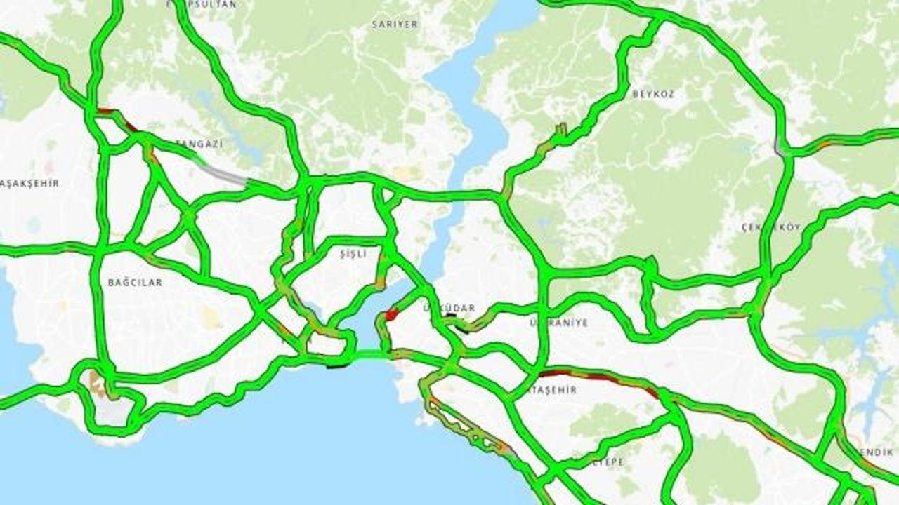 İstanbul'da Kurban Bayramı'nın ilk gününde yollar boş kaldı