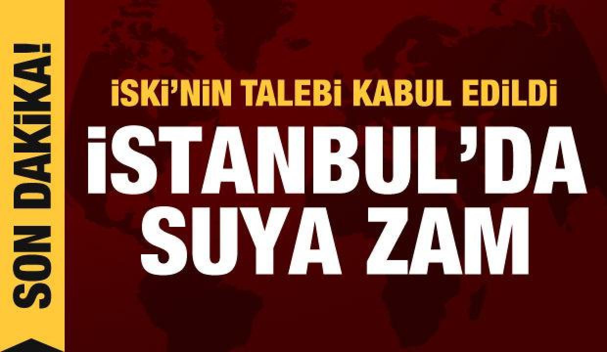 İstanbul'da suya yüzde 29 zam