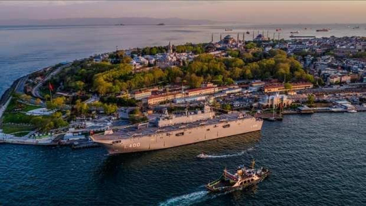 İstanbul'da TCG Anadolu'yu 140 binden fazla kişi ziyaret etti