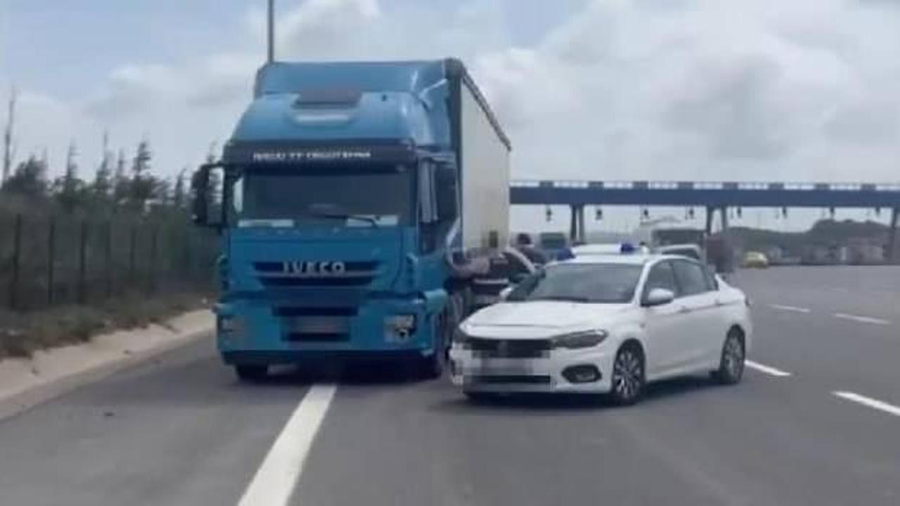 İstanbul'da TIR'da 15 ton etil alkol ele geçirildi