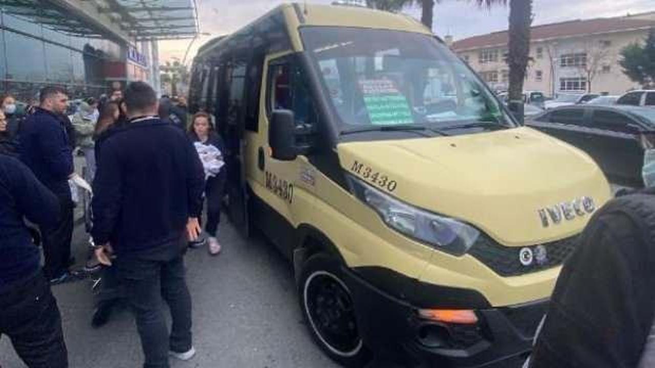 İstanbul'da yolcu minibüsünde doğum