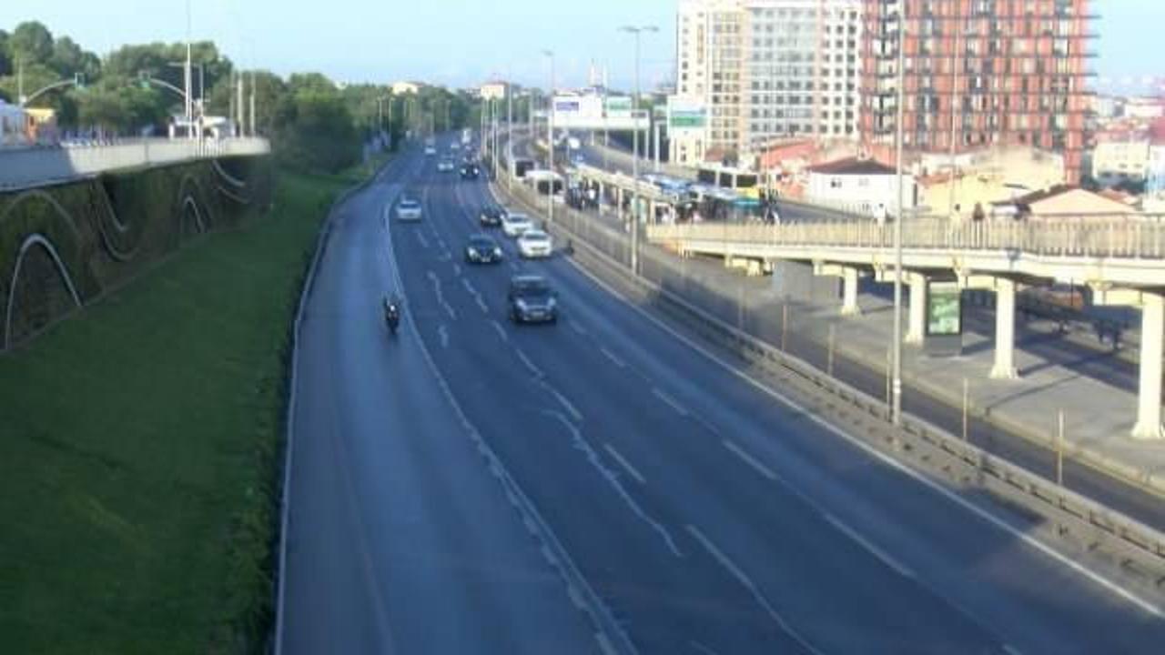 İstanbulluların özlediği manzara! Tatilciler gidince yollar boşaldı