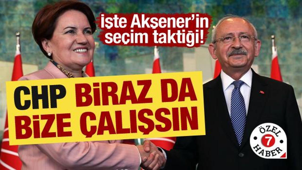 İşte Akşener'in seçim taktiği! 