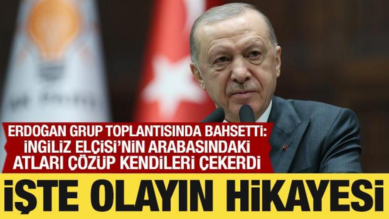 İşte Cumhurbaşkanı Erdoğan'ın grup toplantısında anlattığı olayın hikayesi