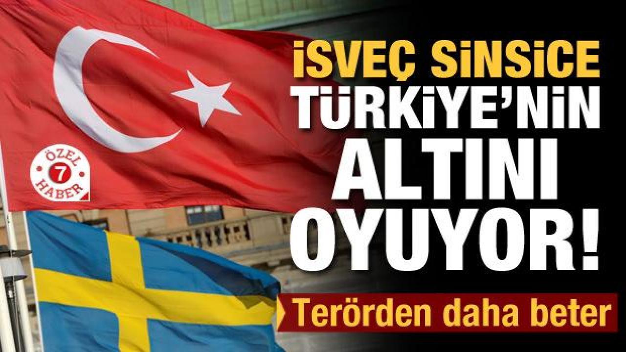 İsveç, sinsice Türkiye’nin altını oyuyor! Terörden daha beter