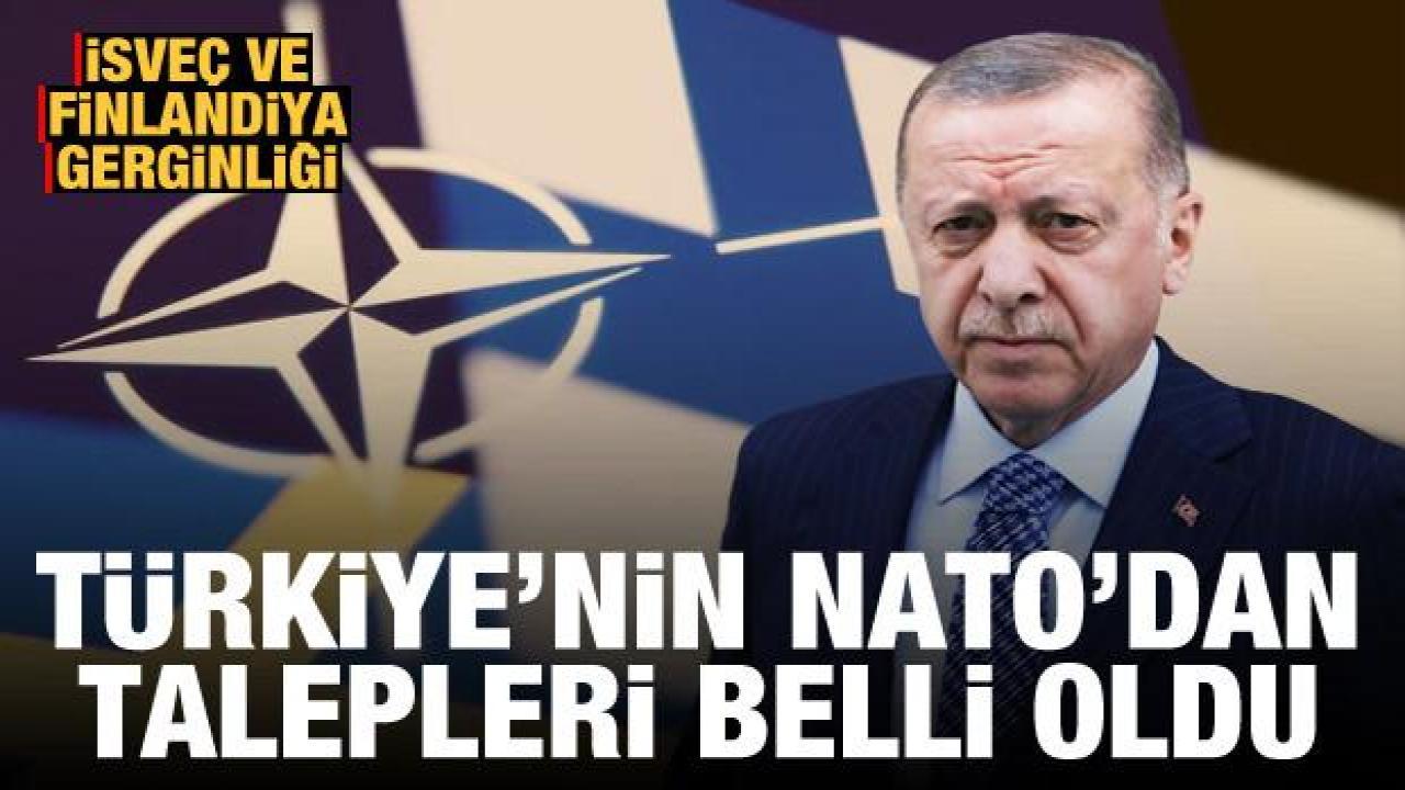 İsveç ve Finlandiya gerginliği: Türkiye'nin NATO'dan talepleri belli oldu
