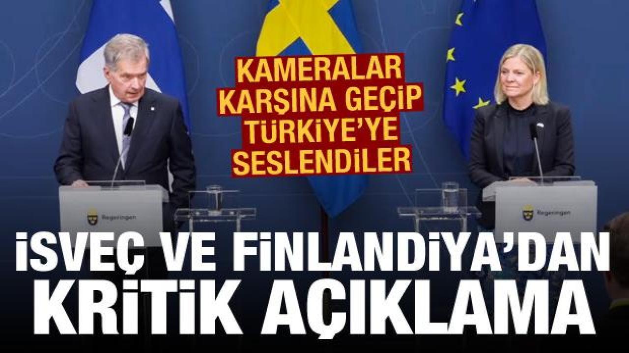 İsveç ve Finlandiya'dan Türkiye açıklaması: NATO'ya başvuracakları tarih belli oldu