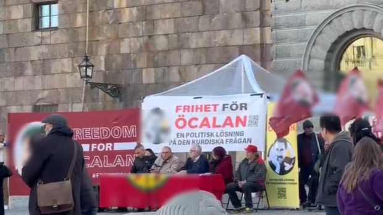 İsveç'te skandal! Terör yandaşları yine sahnede