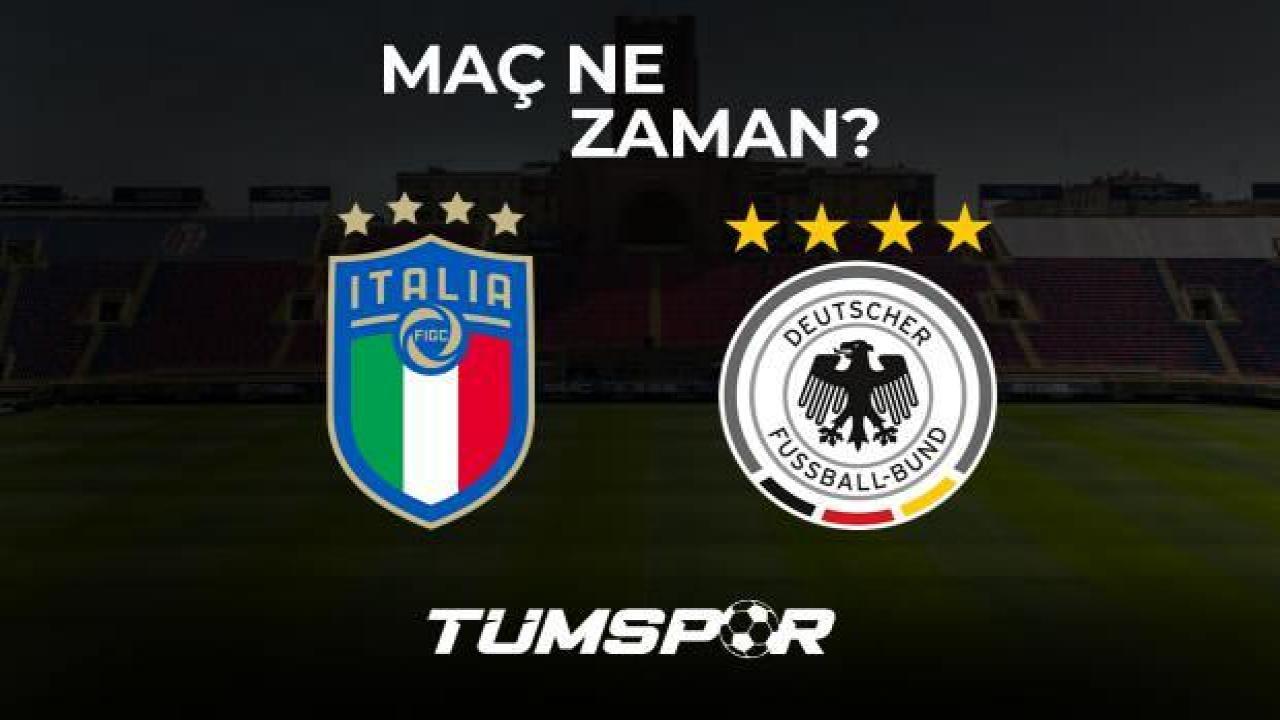 İtalya Almanya maçı ne zaman, saat kaçta ve hangi kanalda?