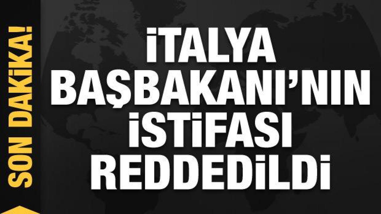 İtalya Başbakanı Draghi'nin sunduğu istifa reddedildi