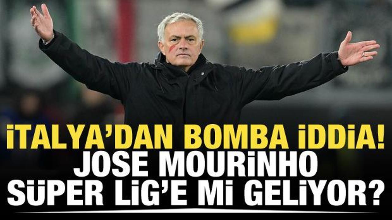 İtalya'dan bomba iddia! Mourinho Süper Lig'e mi geliyor?