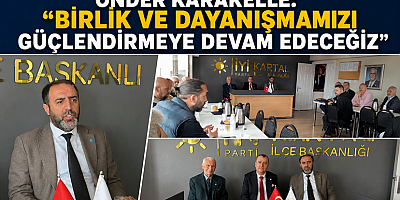 İYİ Parti Kartal İlçe Başkanlığı’nda Bayram Birliği