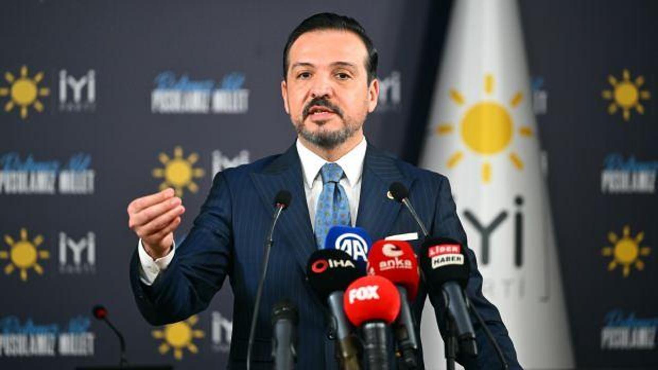 İYİ Parti Parti'den son dakika İstanbul adayı açıklaması