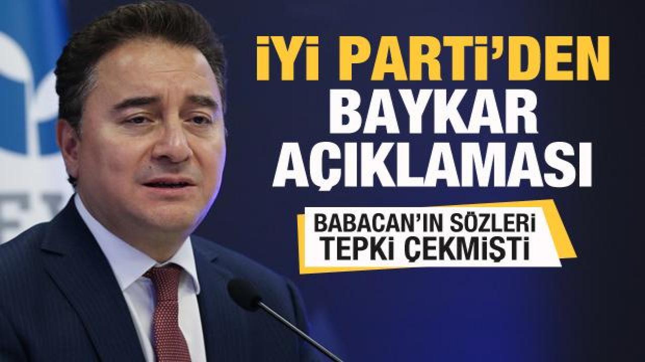 İYİ Parti ve AK Parti'den Baykar açıklaması! Babacan'ın sözleri tepki çekmişti