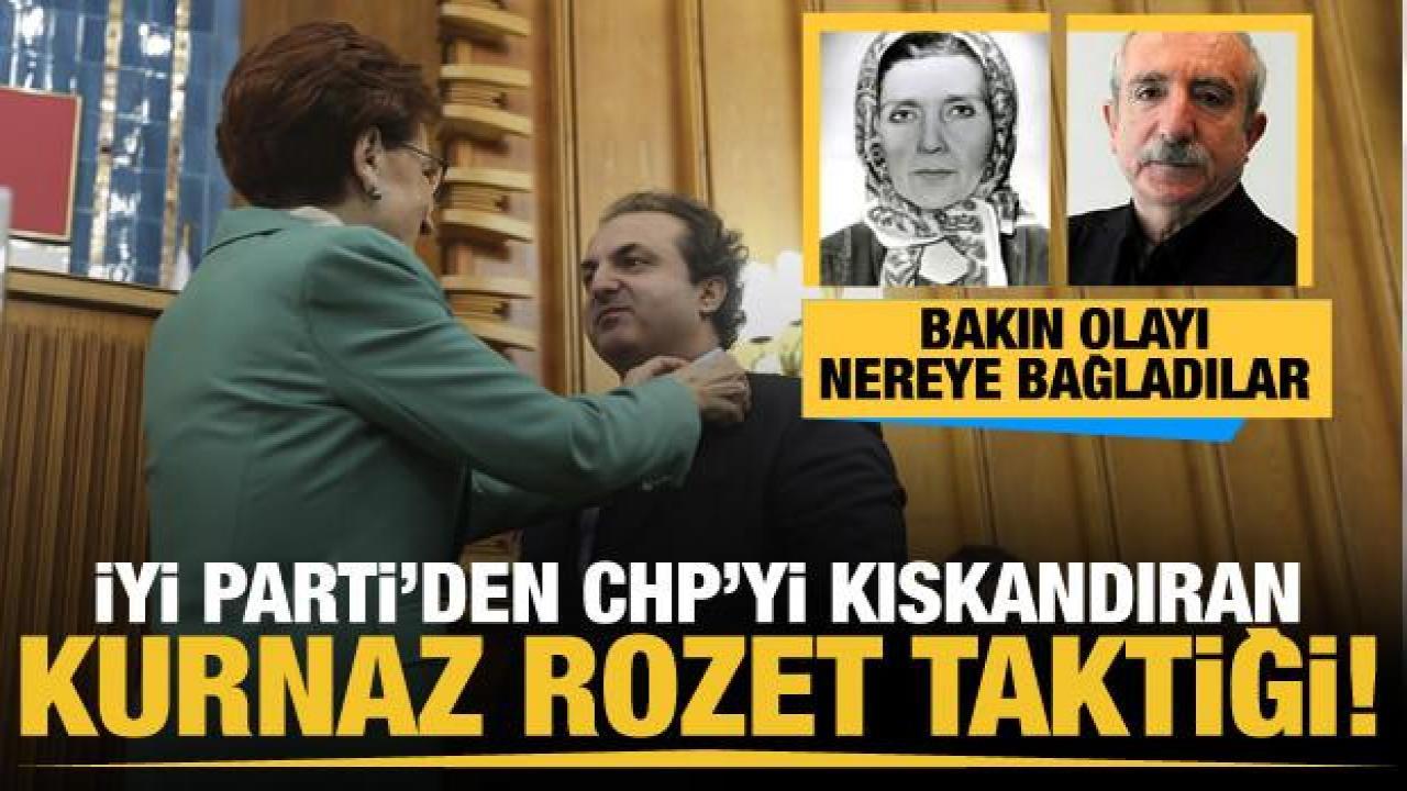 İYİ Parti'den CHP'yi kıskandıran kurnaz rozet taktiği!